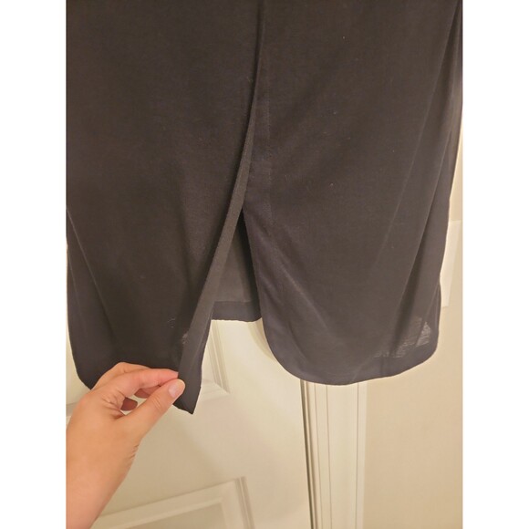 Rebecca Taylor "Nailhead" Black Rhinestone Sleeve Silk Shortsleeve Top Sz 4 NWT - Picture 10 of 10